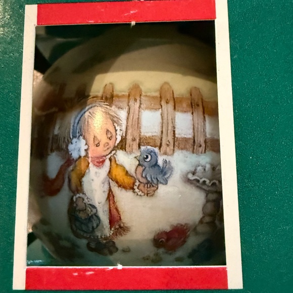 Betsey Clark Vintage Hallmark Glass Ball Ornament - Picture 4 of 4